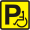 Informacje dla niepełnosprawnych - miejsce parkingowe dla osób niepełnosprawnych